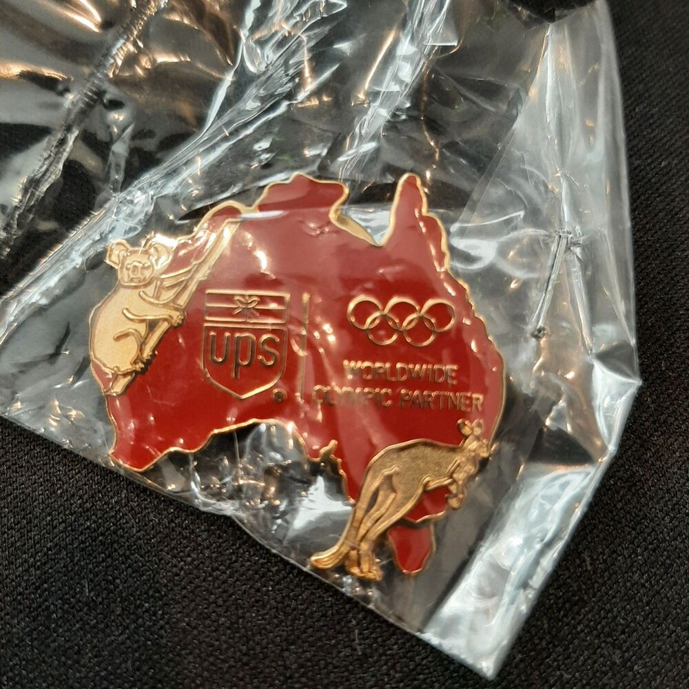 UPS Sponsor Pin For The 2000 Sydney Summer Olympic Games SEALED